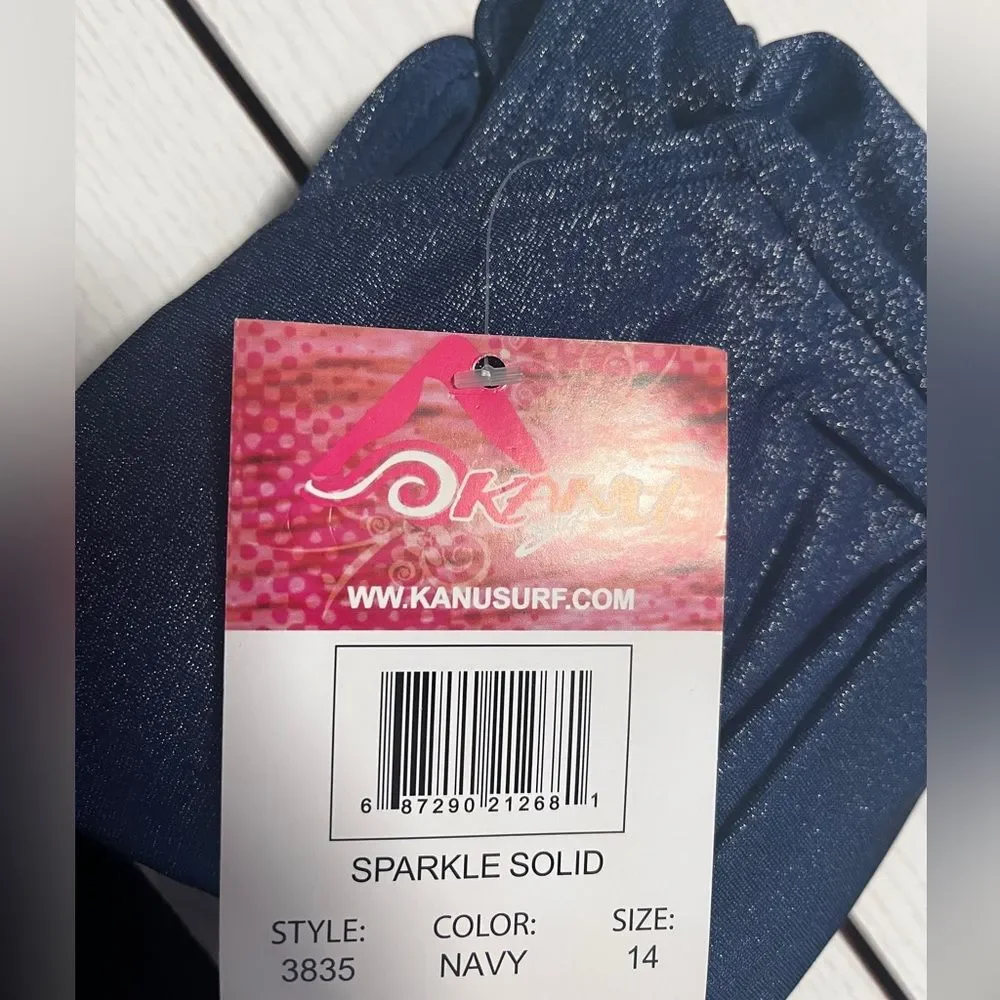 NWT Kanu Surf Girl's Swim Set Sz 14